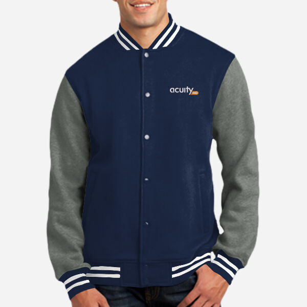 Fleece Letterman Jacket - Unisex sizing Thumbnail